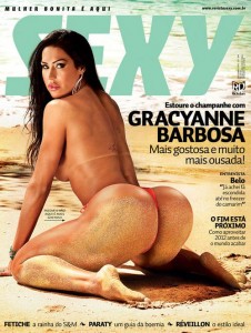 Gracyanne Barbosa Nua Pelada na Revista Sexy